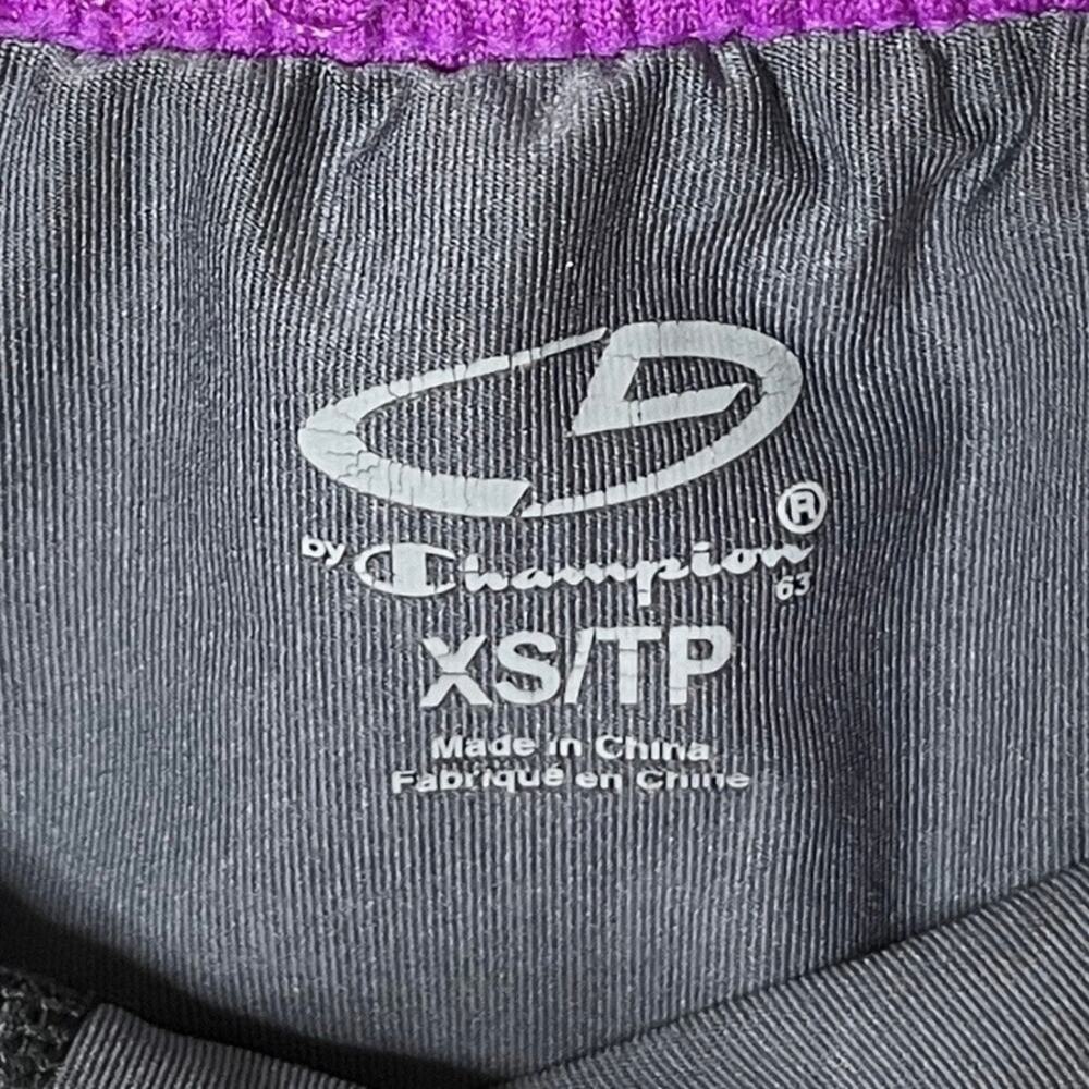 C9 Champion Women’s Duo-Dry Athletic Shorts XS Biker Purple & Black Camo Print - Picture 6 of 6